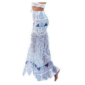 NWT! Sabo Skirt Mykonos Mermaid Maxi Skirt. Size Small.